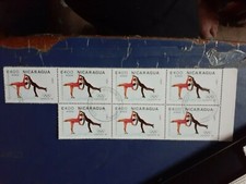 nicaragua  4.00 1983 winter olympic games 1984 CTO