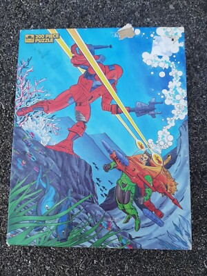 VINTAGE 1986 CENTURIONS 200 Piece GOLDEN JIGSAW PUZZLE 