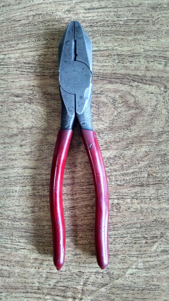 Vintage Heavy Duty Linemans Pliers | eBay