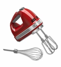 KitchenAid 7-Speed Hand Mixer | Empire Red