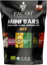 Pacari 12 Chocolate Mini Bars Mix - 120 g. - Visit our store for other flavors!