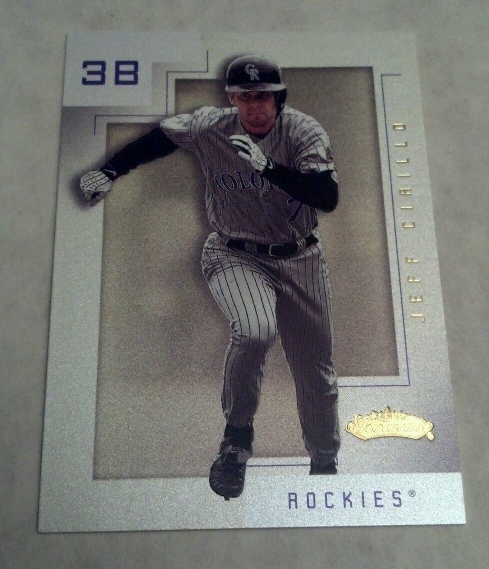 JEFF CIRILLO 2001 FLEER SHOWCASE