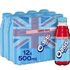 Oasis Summer Fruits Zero 12 x 500ml Great Price FRESH