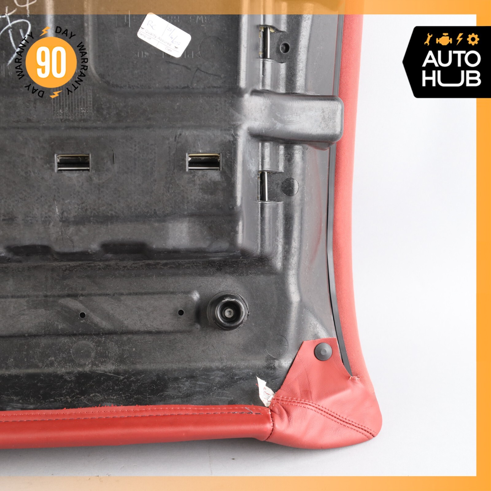 03-10 Bentley Continental GT Rear Left or Right Bottom Seat Cushion Red OEM 73k