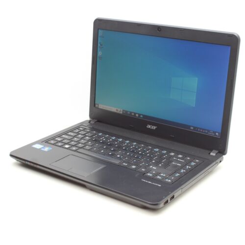 Acer TravelMate P2243 Windows 10 14" Laptop Intel i3 2348M 2.3GHz 4GB 256GB SSD - Picture 1 of 17