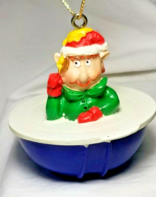 Remarkabowl Tupperware Elf Plastic Ornament 90-060863