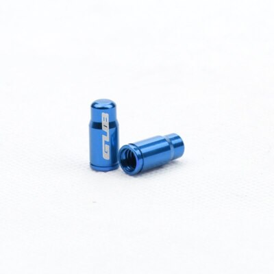 2x GUB Alu Blau MTB Ventil Abdeckung Französisch SV Fahrrad Ventil NEU Rennrad