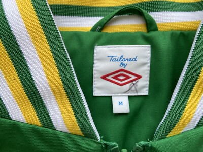 NEW YORK COSMOS 1970's TRAINING FOOTBALL JACKET UMBRO SIZE S
