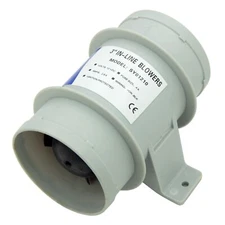 3'' InLine Blower Boat Marine Bilge Blower Cool Fan Marine Cabin Ventilation 12V