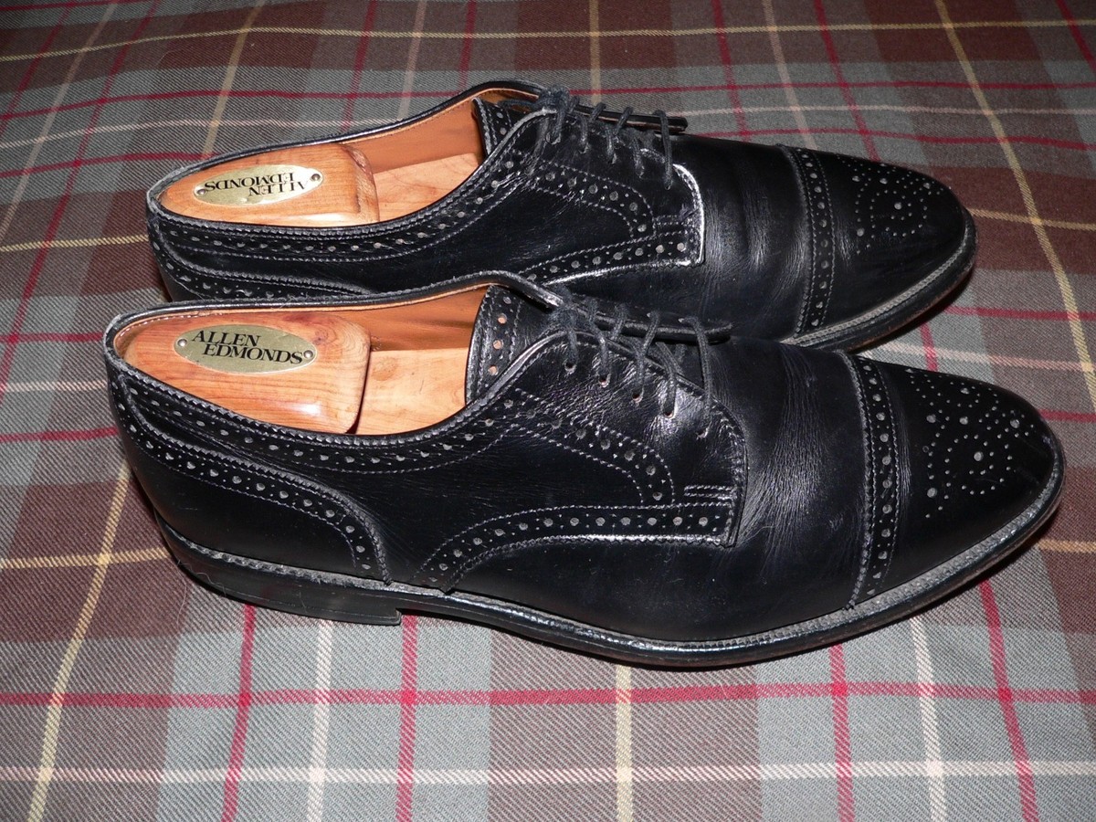 Allen Edmonds Park Avenue Black - 9C Allen Edmonds Park Avenue Cap Toe Lace Up Oxford – Atomic 79 main image 2