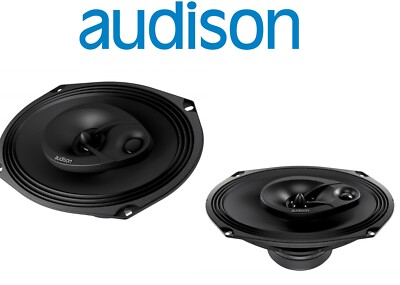Audison APX 690 SET COAX 3Way + Grill 6x9'' 3-Wege Koaxialsystem Lautsprecher  