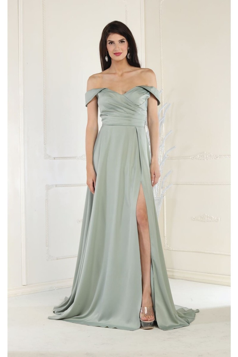 Womens Dresses For Formal Prom Long Sweetheart Off Shoulder A-Line Plus  Size | eBay