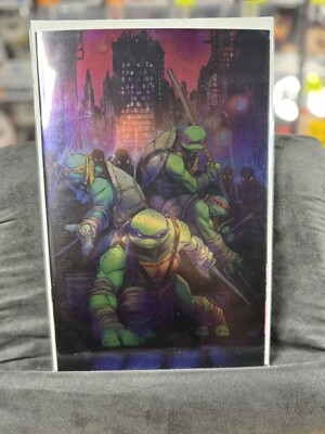 TMNT #148 Siya Oum Foil Virgin Variant Stashhhloot Exclusive Limited To 500   