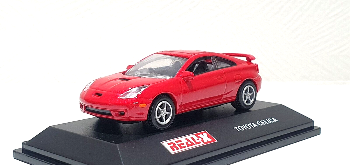 1/72 Real-X TOYOTA CELICA RED diecast car model | eBay