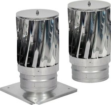 Kaminaufsatz säurebeständigen Edelstahl drehbarer Kugelaufsatz Schornsteinaufsat