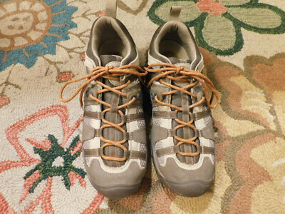 #ad Chaco Canyonland Low Hydra Sneaker Hiking Tie Shoes tan Mocha EUC Sz 8 Clean $59.99