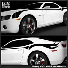 Chevrolet Camaro Firebreather Side Throwback Stripes Decals 2010 2011 2012 2013 