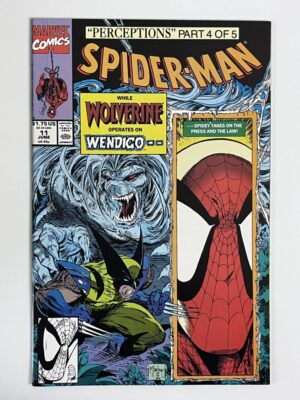 Spider-Man #11 (1991) in 9.4 Near Mint  -$5.99 Unlimited Shipping
