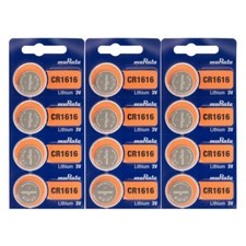  Pack of 12  Murata Cr1616 3v Lithium Coin Cell Battery