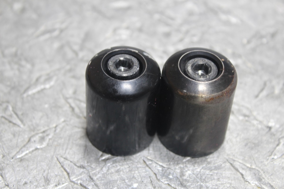ぽページ KAWASAKI NINJA 400 ZX10R ZX6R Z1000 HANDLEBAR END CAPS WEIGHTS