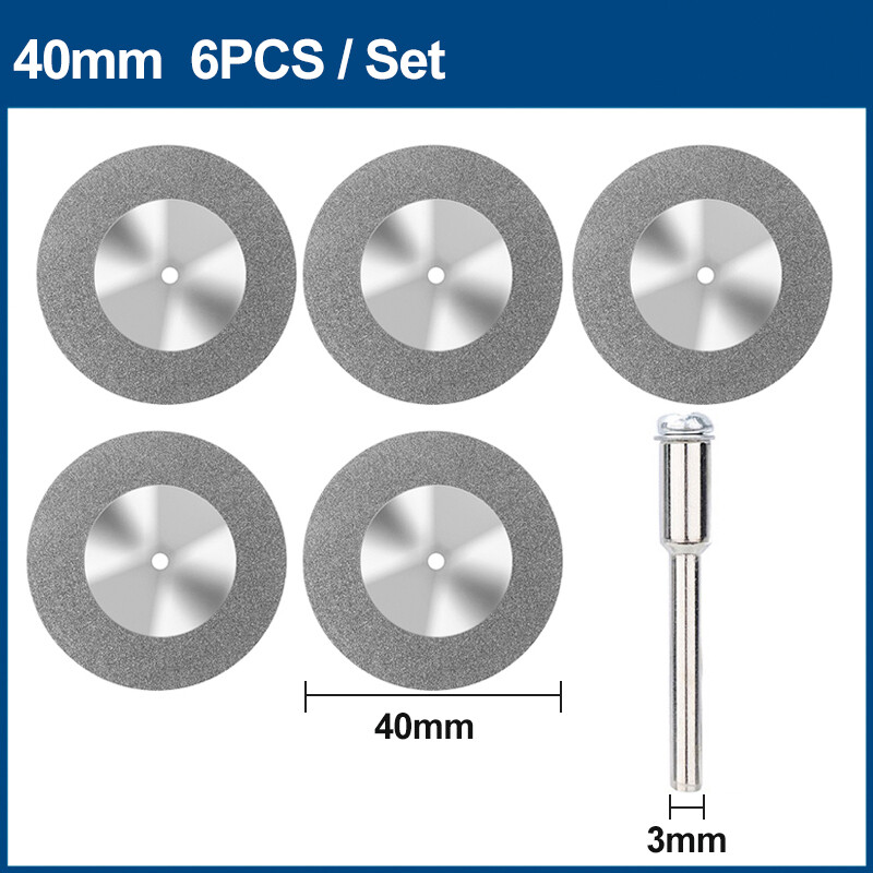 5X Diamond Cutting Wheels For Dremel Rotary Tool Grinder Metal Cut Off