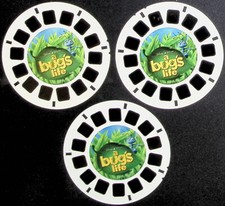Disney's A Bug's Life 3d View-Master 3 Reel Set
