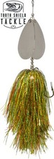 Tooth Shield Tackle Magnum Double 310 Musky Bucktail Muskie Lure (Firetiger)