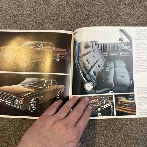 1972 1973 AMC Sales Brochure American Motors Post Cards Lot Amx Cardin Javelin - Picture 23 of 24
