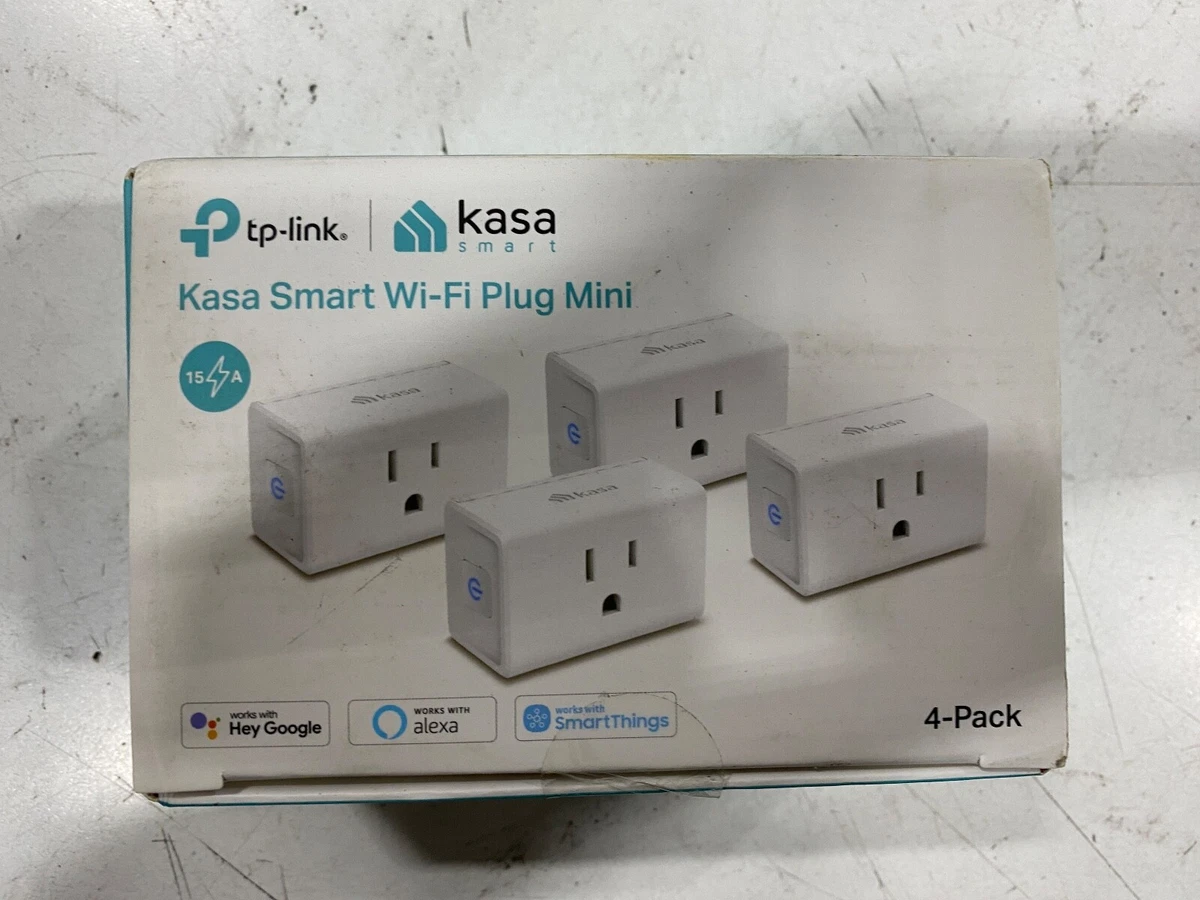 TP-Link EP10P4 Kasa Smart Wi-Fi Plug Mini (4-Pack)