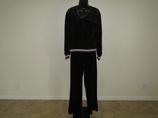TAIL 2-Piece Women Large Purple Velour Jogger Track Suit VTG