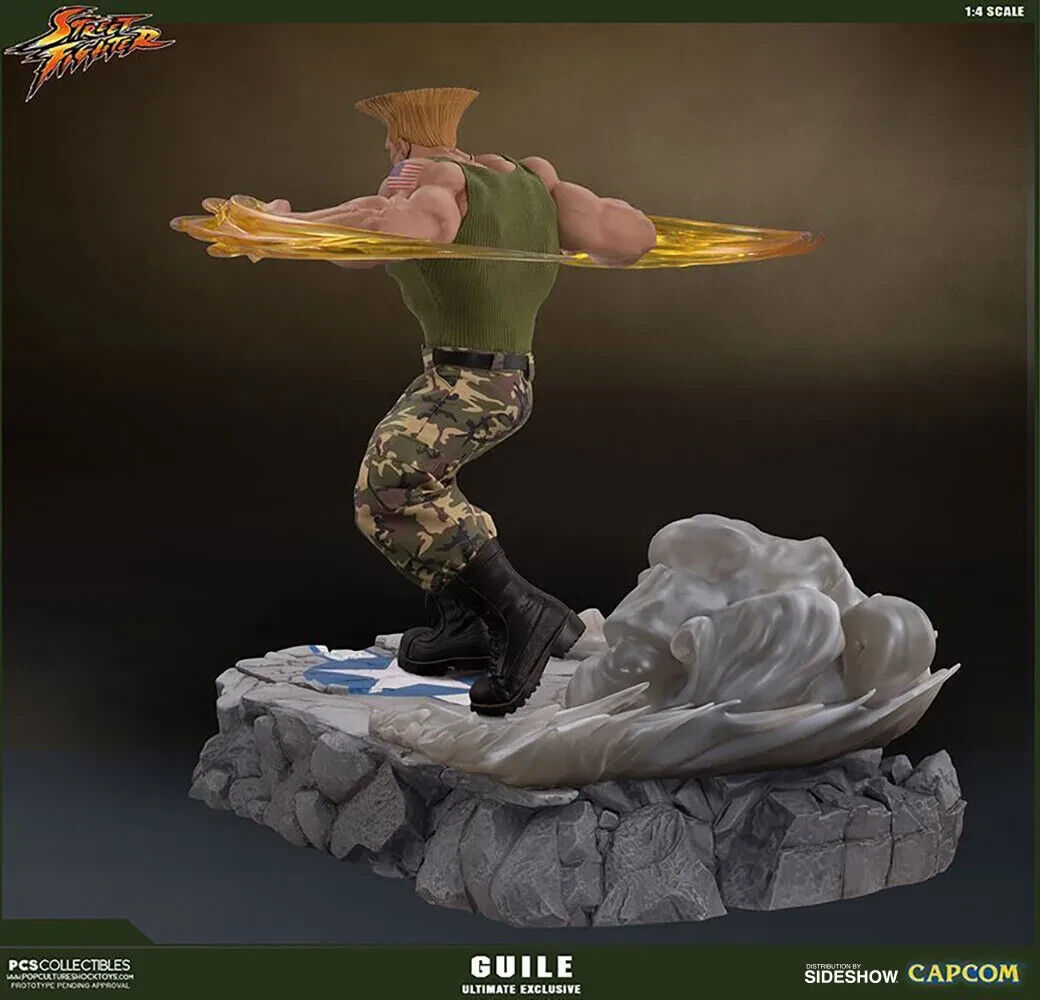 Street Fighter Guile 1/4 Scale Ultimate Edition Statue