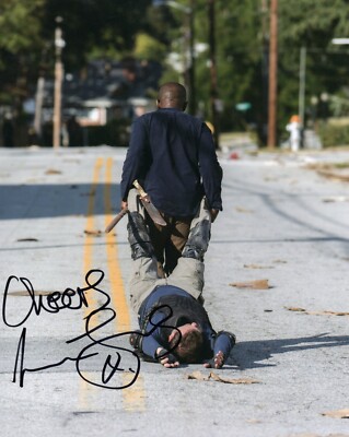 LENNIE JAMES SIGNIERT THE WALKING DEAD FOTO (8)
