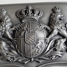 Bayern Kartuschkasten Offiziere Kavallerie Deckelabguss