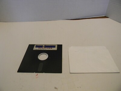 VTG COMMODORE 64/128 TAG TEAM WRESTLING GAME DISK W/O MANUAL USED UNTESTED