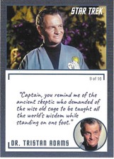2020 STAR TREK TOS ARCHIVES & INSCRIPTIONS #22 Dr. Tristan Adams Var. 9 of 16