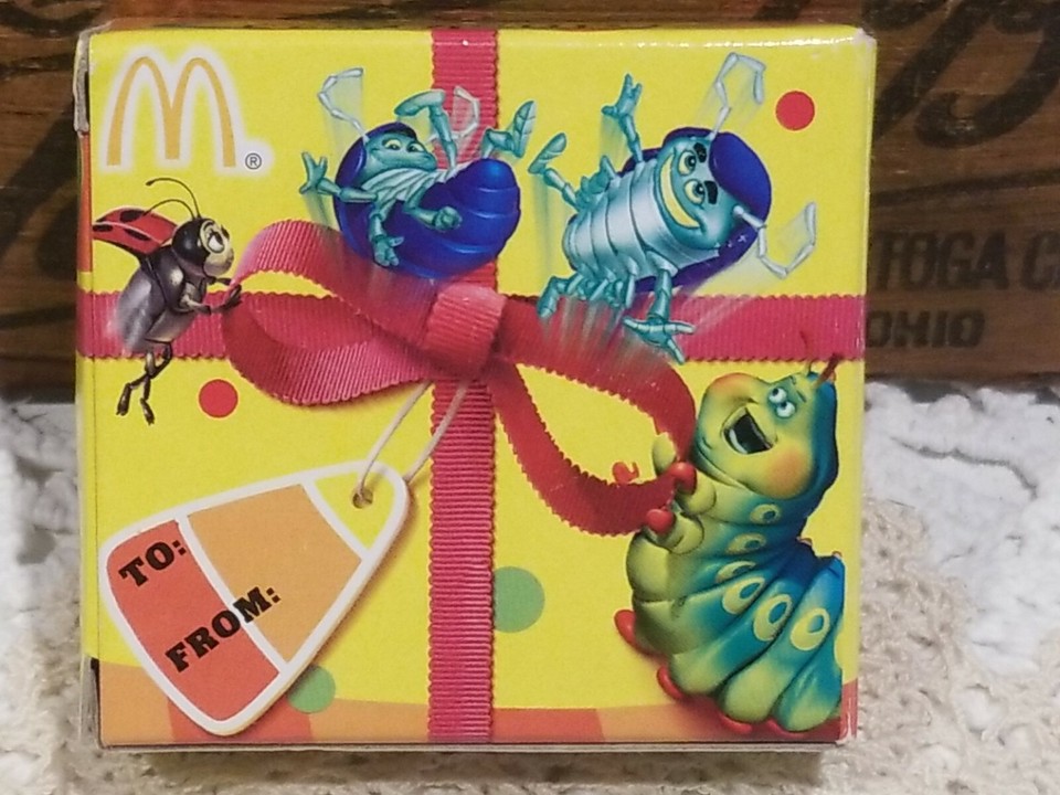 Disney’s A Bug’s Life McDonalds Clip-Tock Watch Collection Pop Topper ...