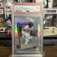 2022 Panini Legacy - Under the Lights Silver Autographs #UL-17 Kayvon Thibodeaux