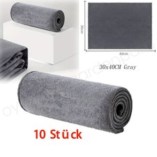 10X Mikrofaser Poliertuch Auto Politur Autolack 30x40cm Reinigungstuch für alles