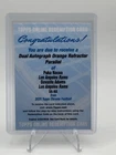 2025 Topps Chrome Davante Adams Chrome Autographs (RAW)