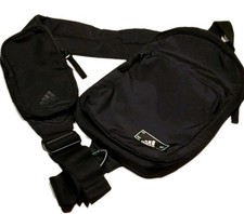 Adidas Essentials Sling Crossbody Bag Black NWOT