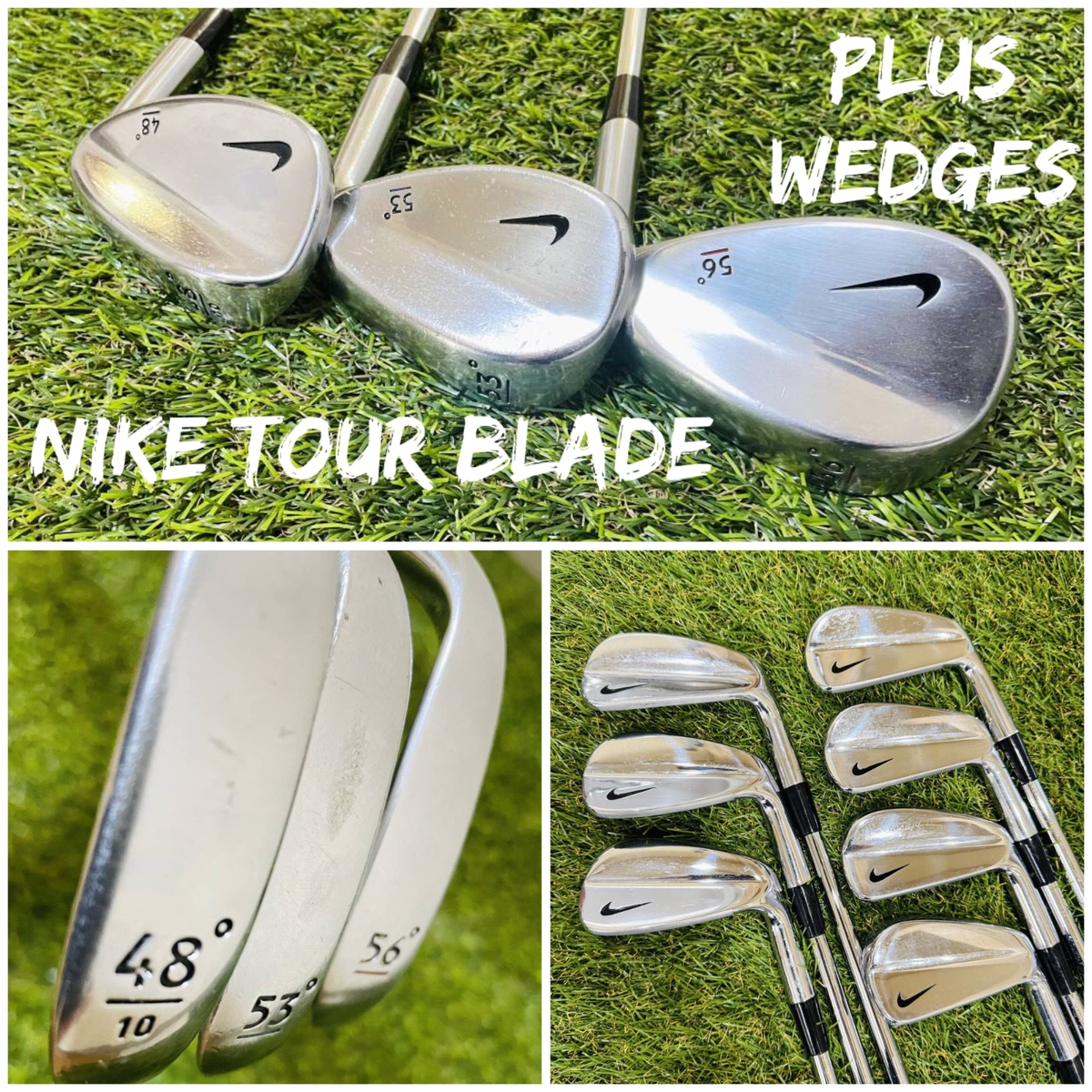Nike Tour blade Nike 10x Set Japan??Forged (3~9 + 48 , 53 & 56 