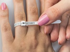 UK Ring Sizer Gauge Measure Wedding Gauge For Wedding Ring Band Engagement Ring