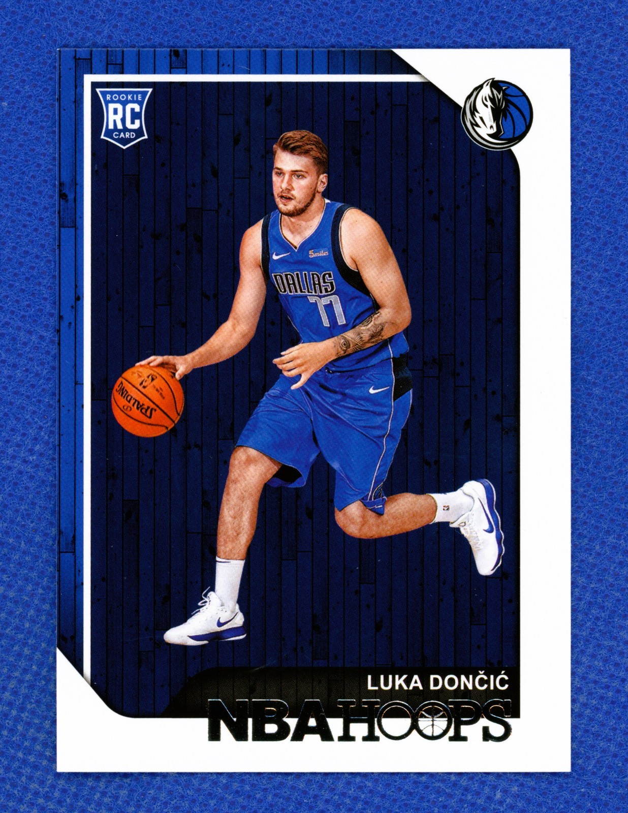 LUKA DONCIC ROOKIE 2018-19 NBA Hoops RC #268 Dallas Mavericks