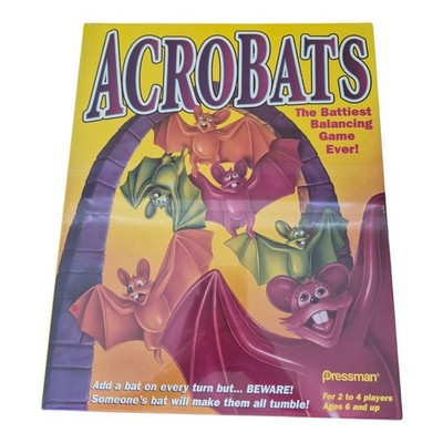 Vintage Acrobats Game Pressman 1986 Edition Sealed Complete Ages 6+ Retro 1995 