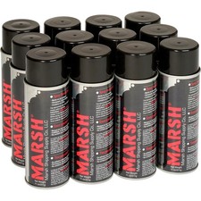 Marsh174; Spray Stencil Ink 11 Oz. Black Lot of 12