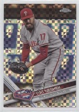 2017 Topps Chrome Wal-Mart Mega Box X-Fractor Pat Neshek #196 8d2