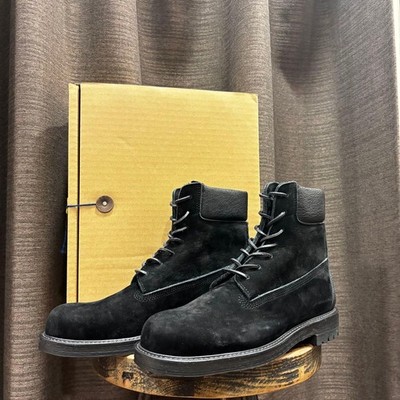 Hender Scheme P-Work Boots Men 9.0US Timberland Motif Leather