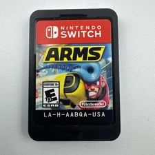 ARMS - Nintendo Switch Video Game Cartridge Only Tested And Works - Used Good
