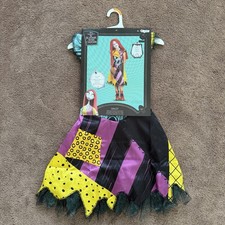 The Nightmare Before Christmas Sally Halloween Costume Child Small 4-6X Girls