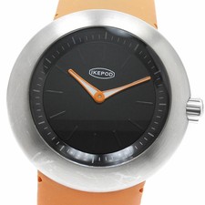 Ike Pod IPD015SILO Duopod 015 Black Quartz Men’s Watch used